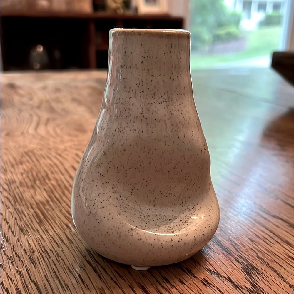 Anthropologie Speckled Ceramic Vase
